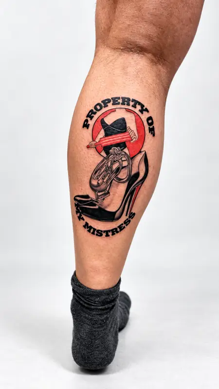 Pin-up, Wade. Tätowiert bei Tattoo Overkill in Gifhorn
